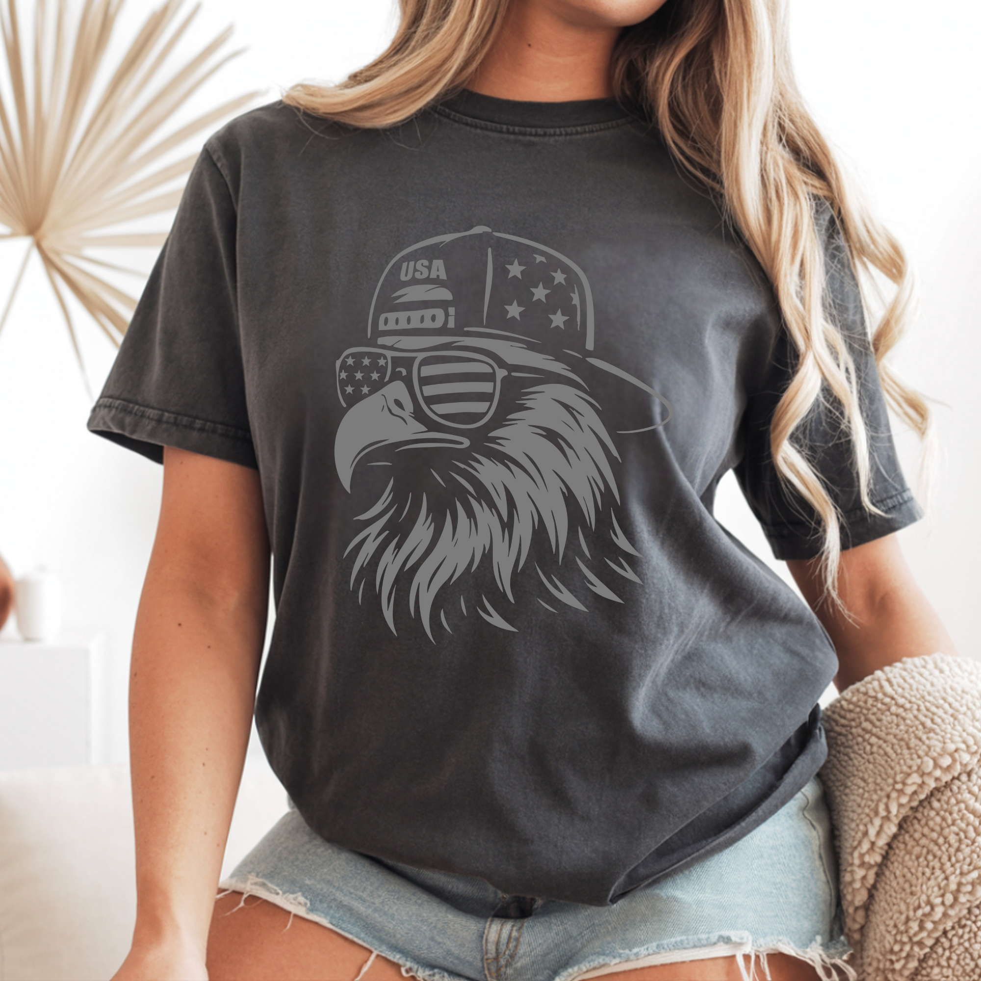 Eagle patriotic Comfort colors