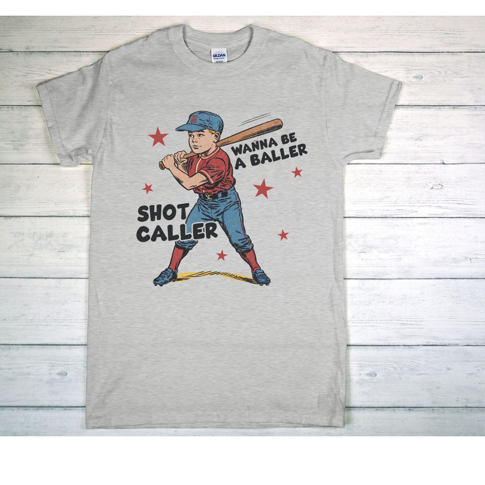 Wanna be a shot caller T-shirt/ Crewneck