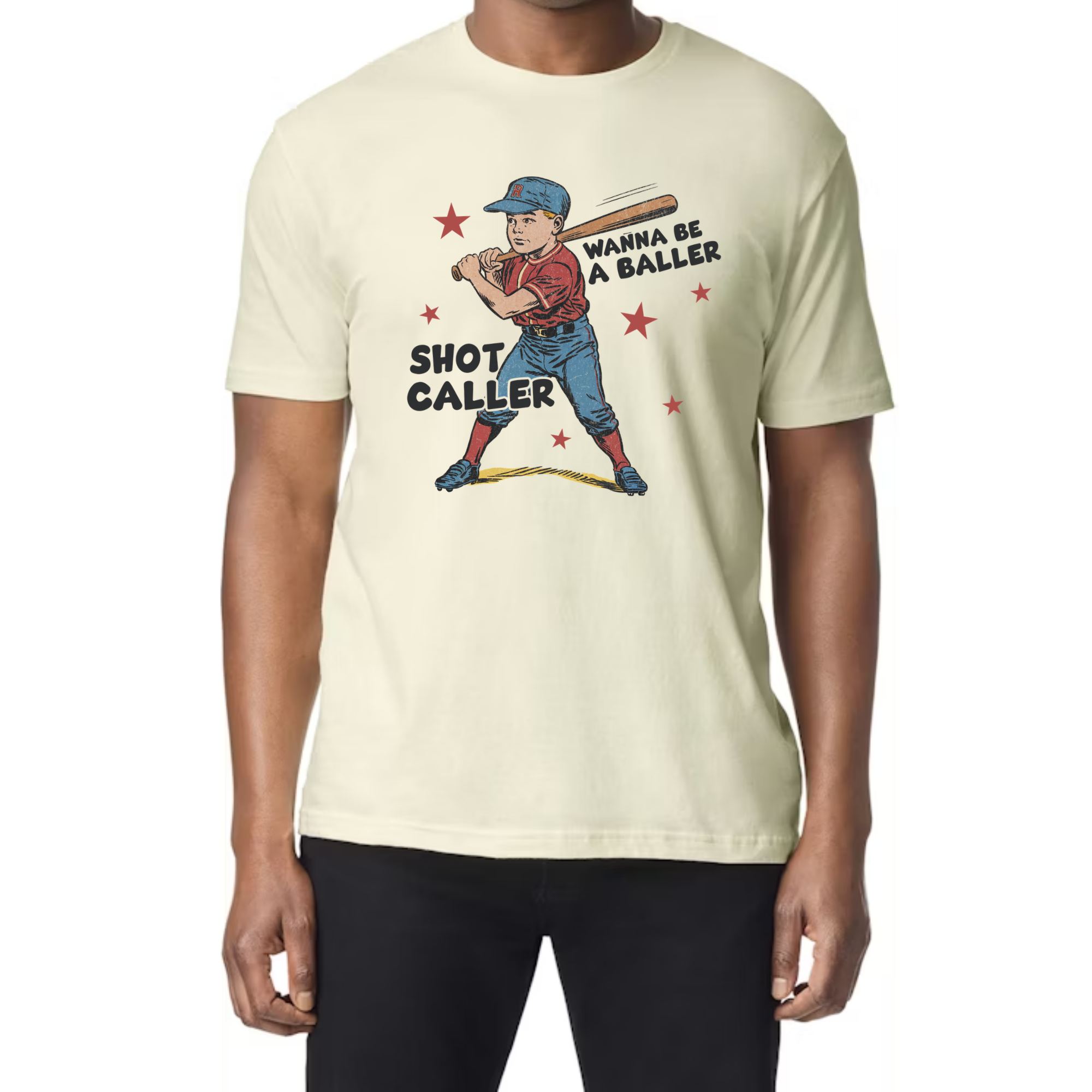 Wanna be a shot caller T-shirt/ Crewneck