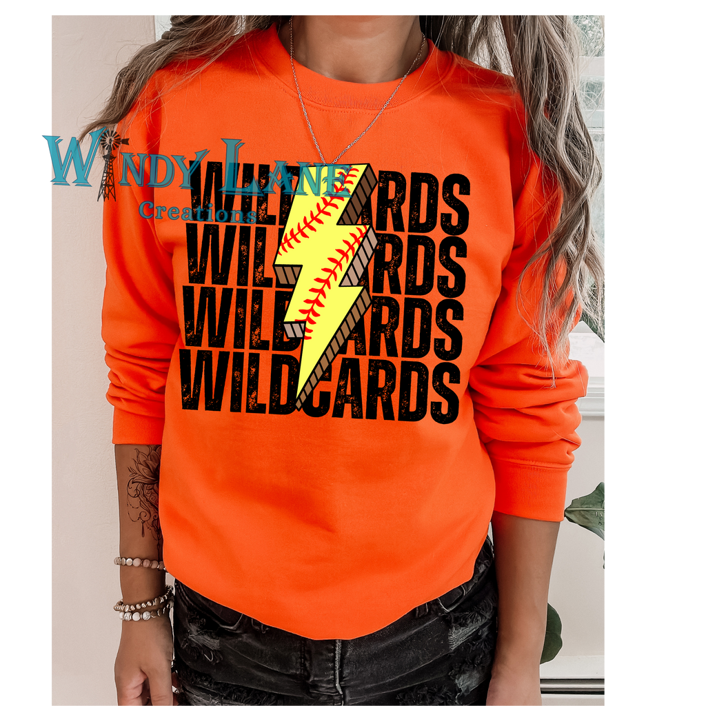 Wildcards SOFTBALL Crewneck/ hoodie