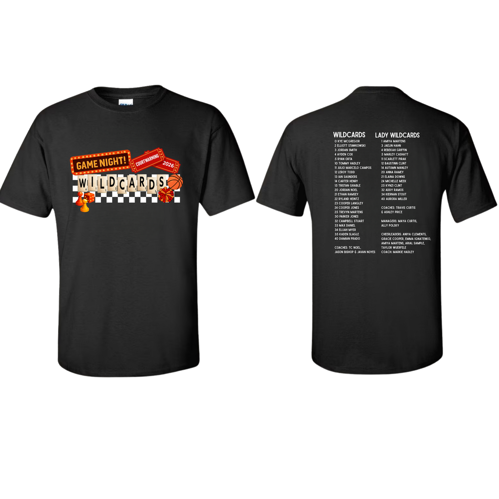 Wildcards Courtwarming Shirt/ crewneck/ hoodie
