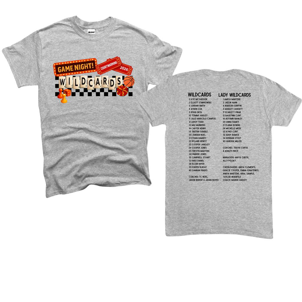 Wildcards Courtwarming Shirt/ crewneck/ hoodie