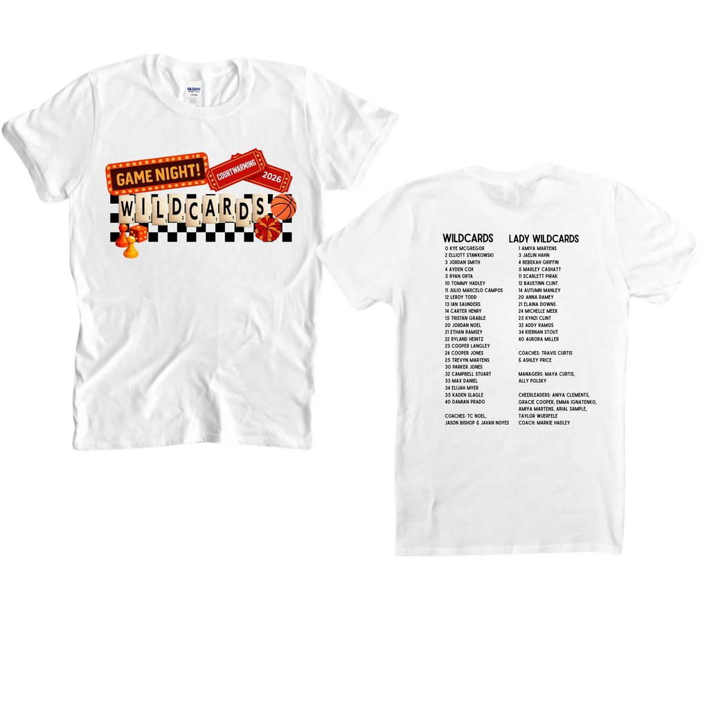 Wildcards Courtwarming Shirt/ crewneck/ hoodie