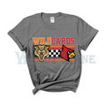 Wildcards checkered on Gray T-shirt