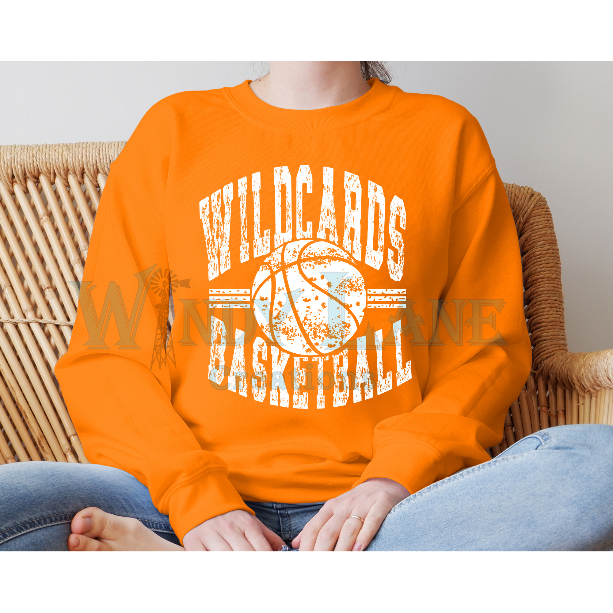 Wildcards basketball Gildan crewneck