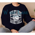 Wildcards basketball Gildan crewneck