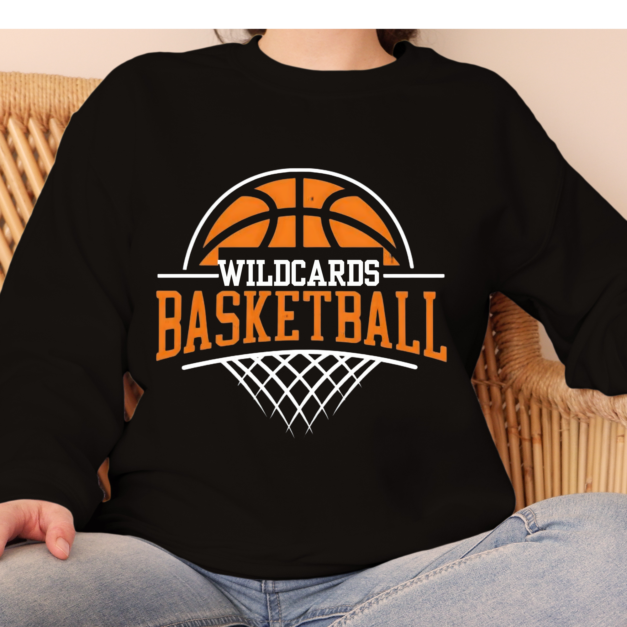 Wildcards Basketball t-shirt/ crewneck