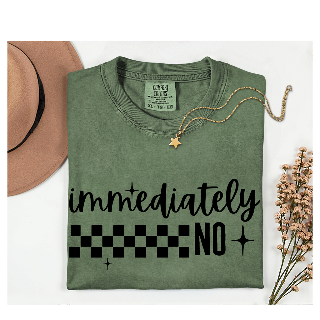 Immediately No comfort color T-shirt