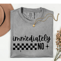 Immediately No comfort color T-shirt