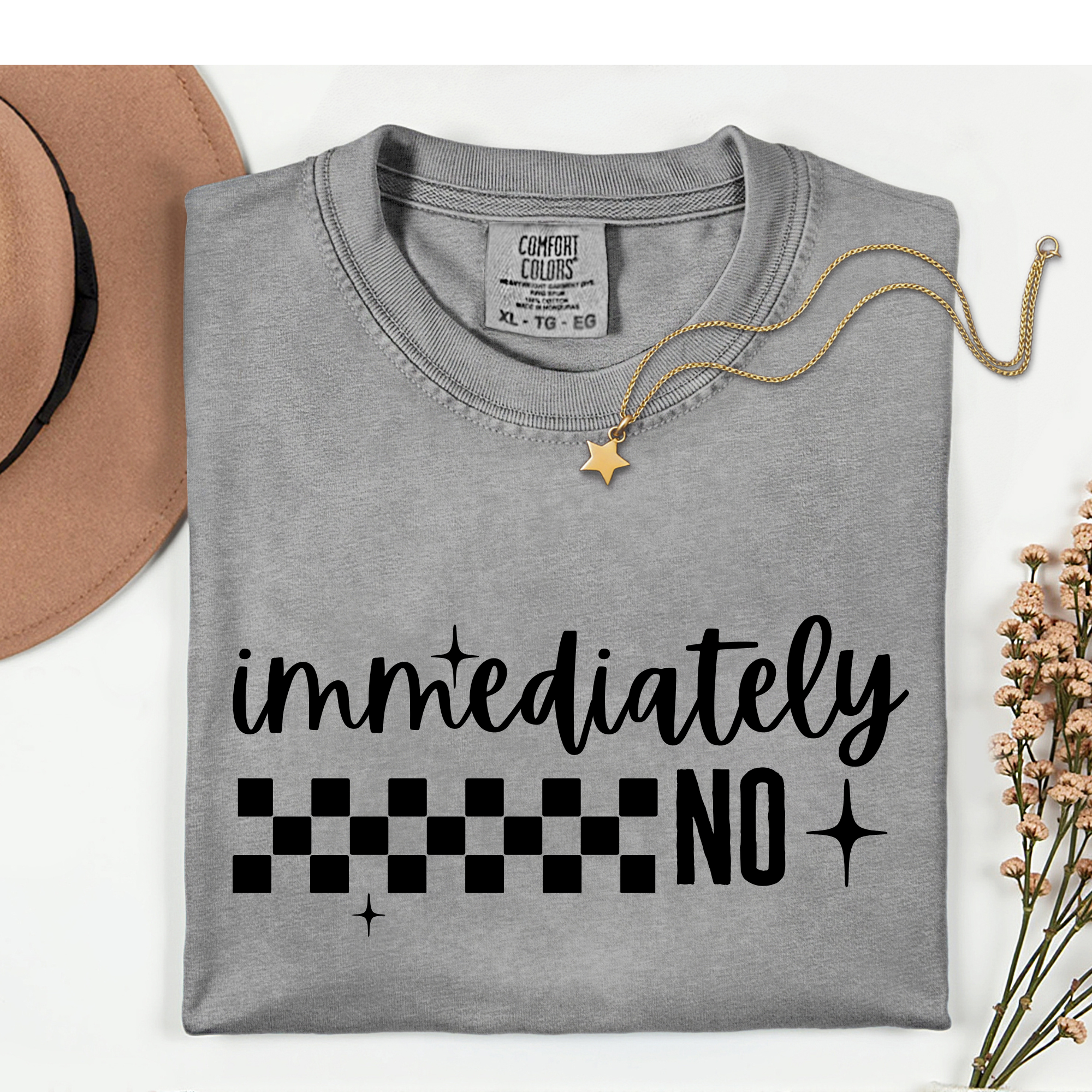 Immediately No comfort color T-shirt