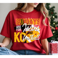 Sundays are for Jesus and Football T-shirt/ Crewneck