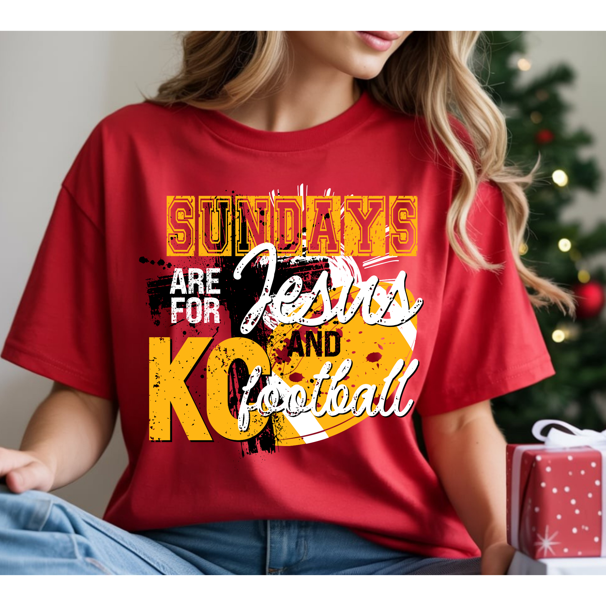 Sundays are for Jesus and Football T-shirt/ Crewneck