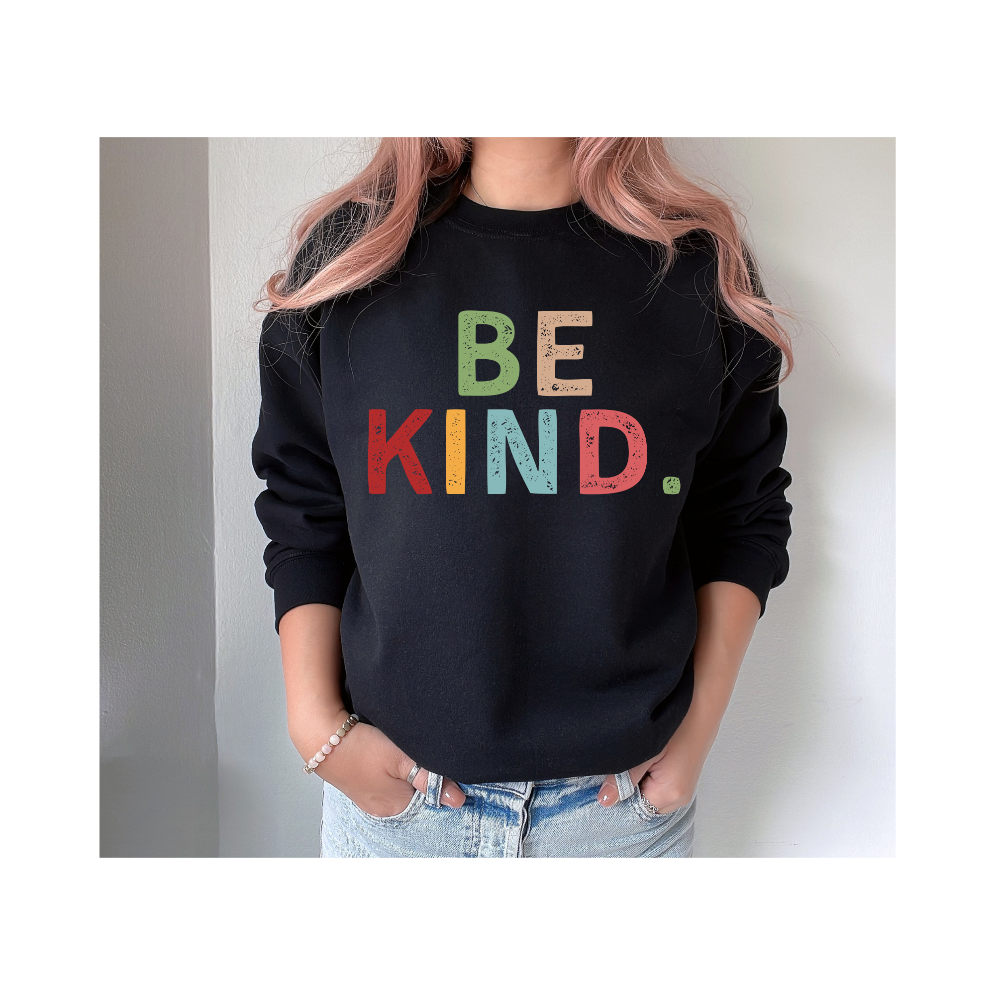 Be Kind. Crewneck Sweatshirt