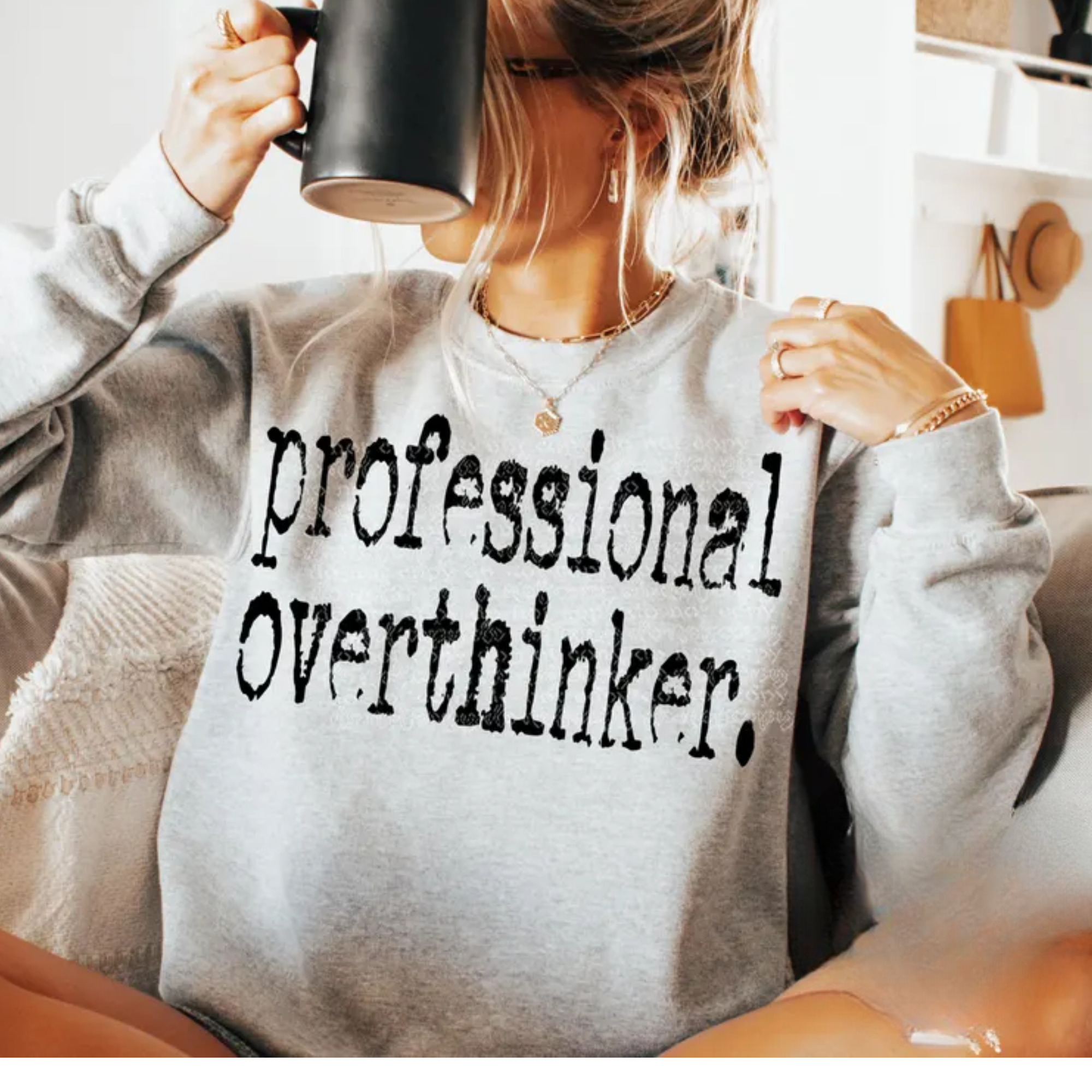Professional Overthinker Crewneck