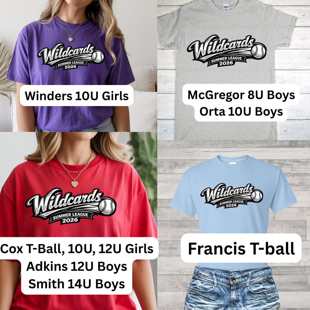 Wildcards Summer Ball T-shirts