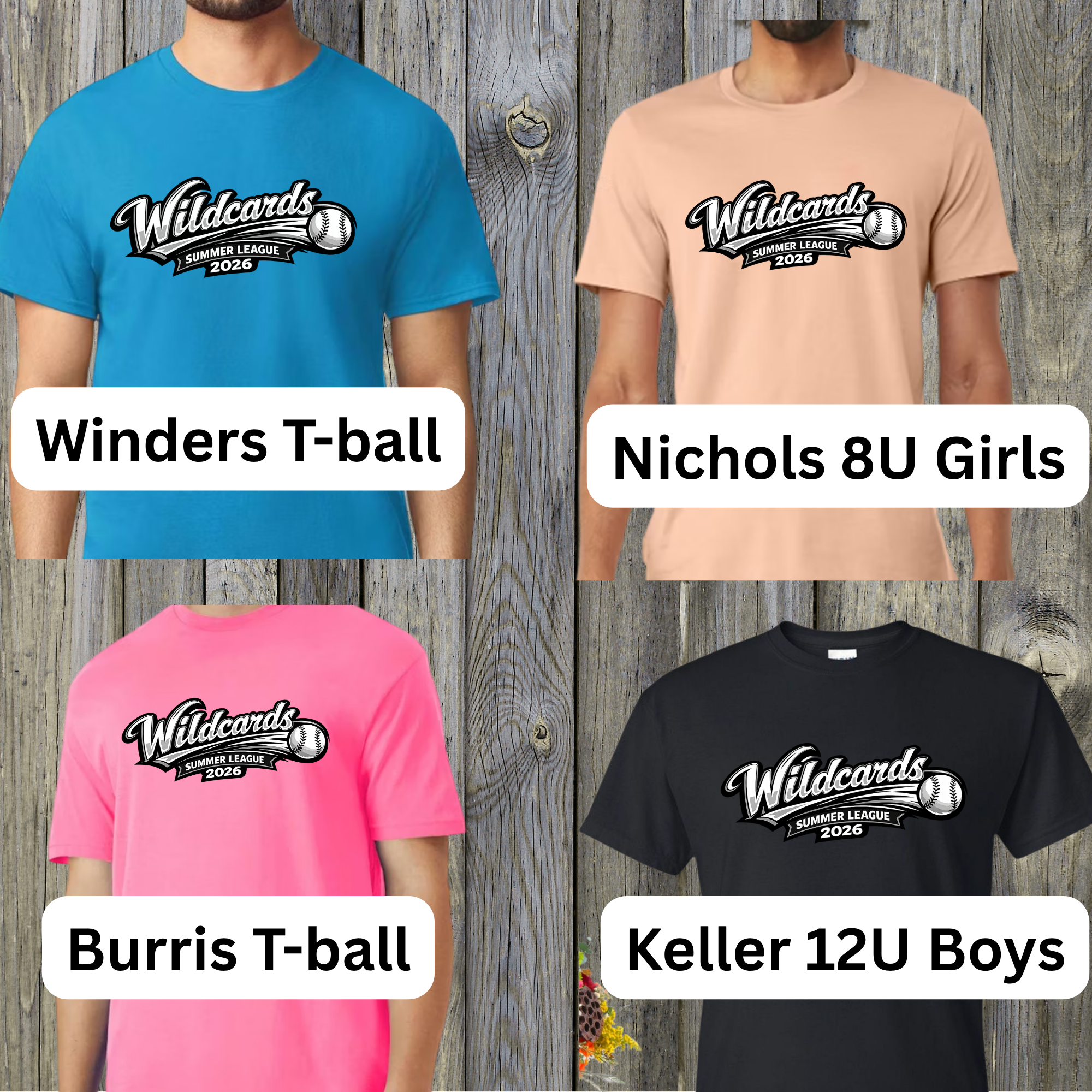Wildcards Summer Ball T-shirts