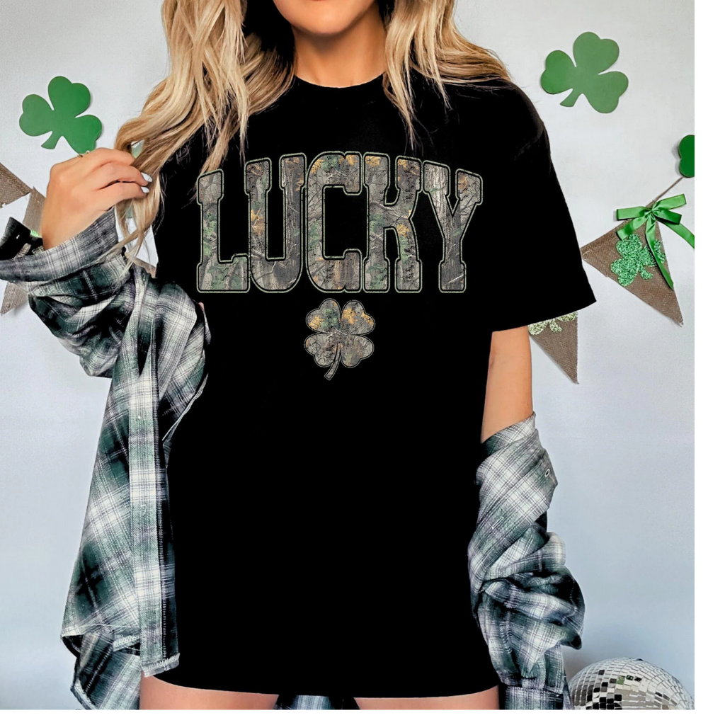 Lucky Camo Comfort colort t-shirt