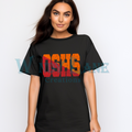 OSHS distressed t-shirt/ crewneck