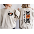 Senior Basketball MOM 2026 Gildan Sand Crewneck