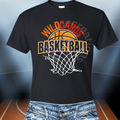 Wildcards Basektball with net t-shirt/ crewneck