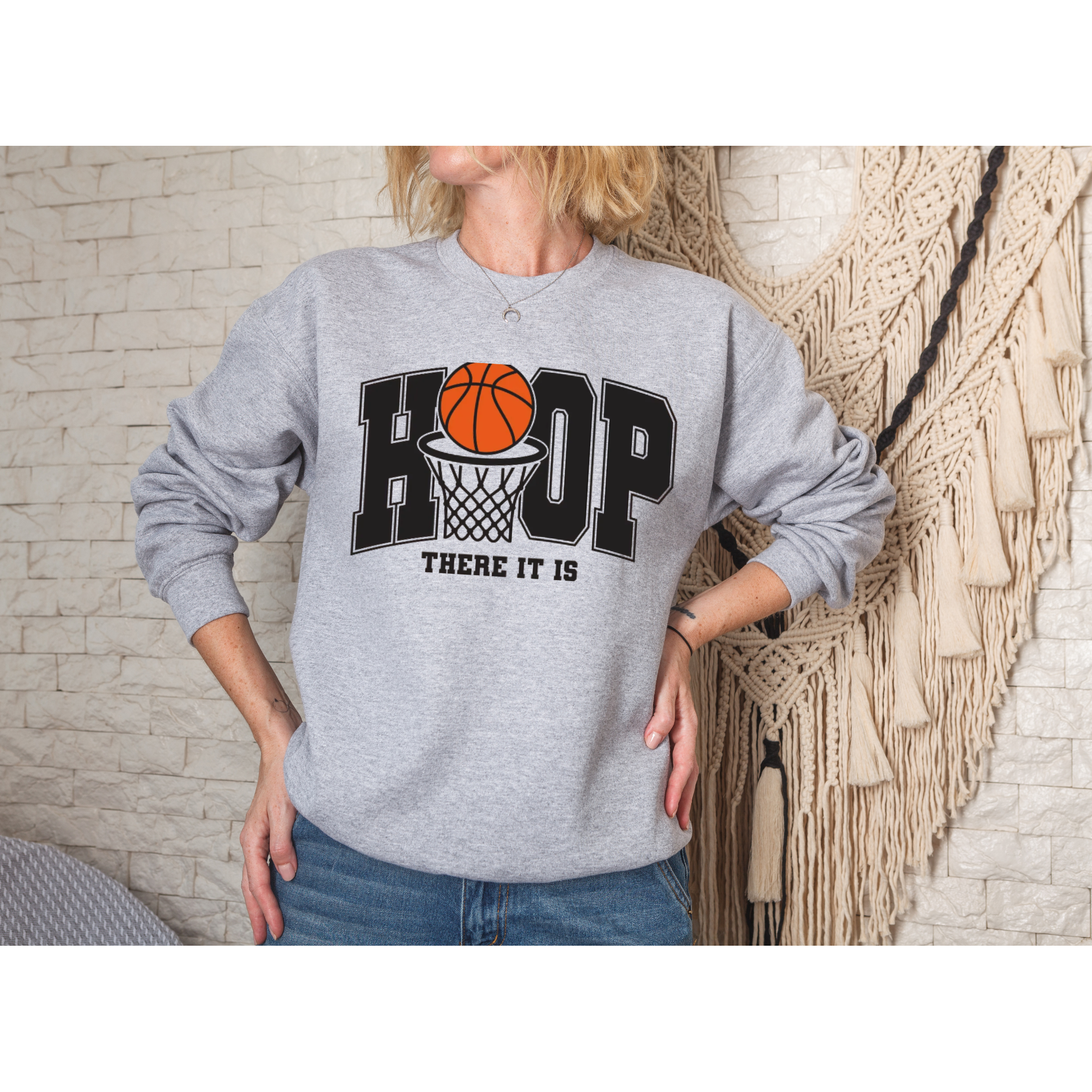 Hoop there it is Gray , youth and adults