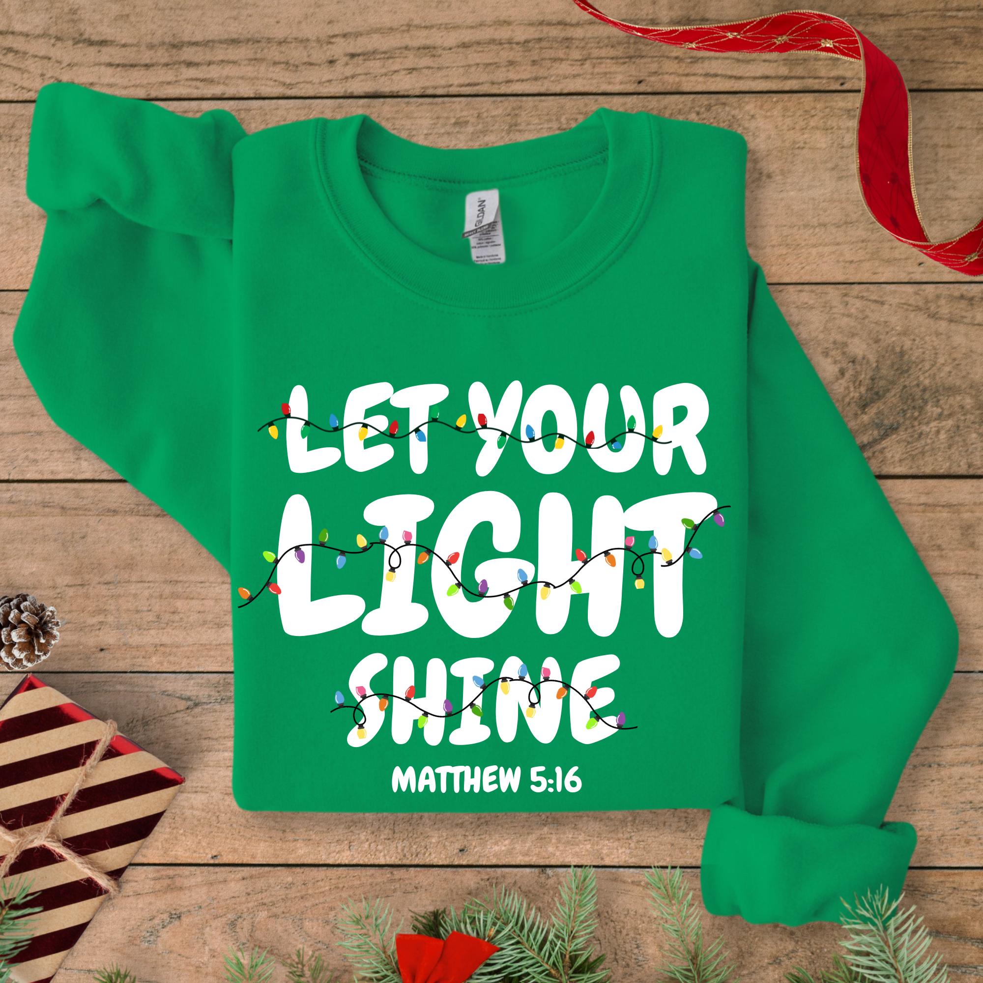 Let your light shine Gildan