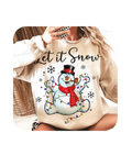 Let it Snow Gildan Crewneck Adult and Youth