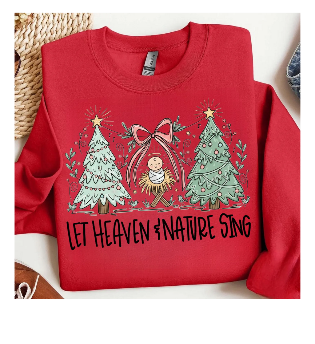 Let Heaven and Nature sing Crewneck Sweatshirt