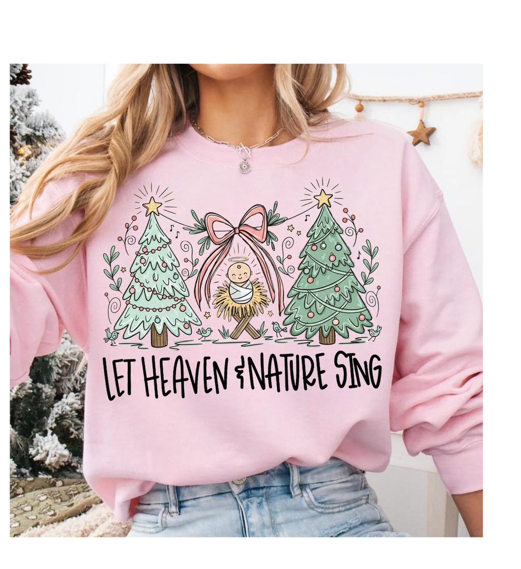 Let Heaven and Nature sing Crewneck Sweatshirt