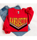 Kansas City football Red Gildan
