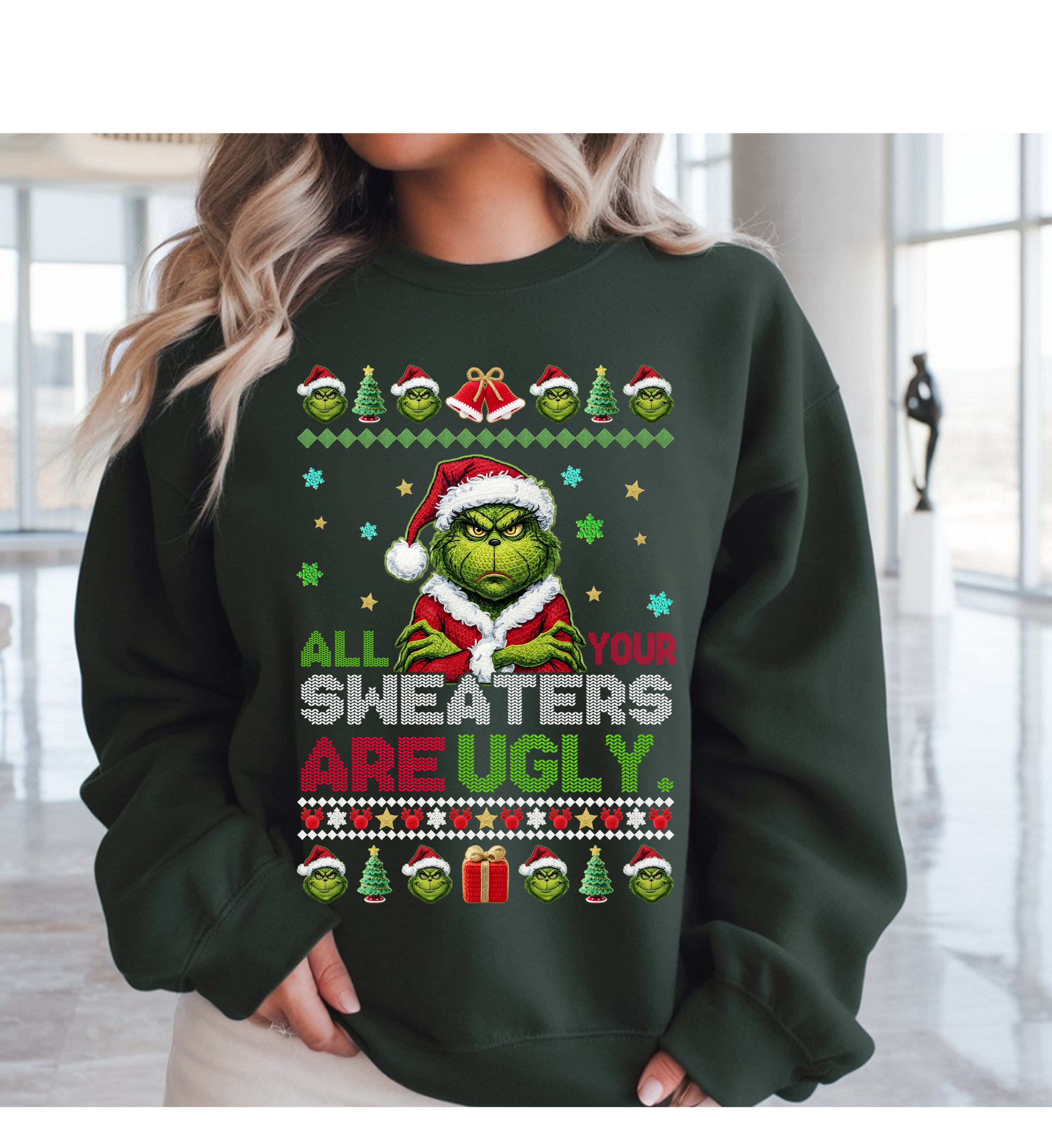 Ugly Sweater Gildan unisex fit Adult and Youth sizes