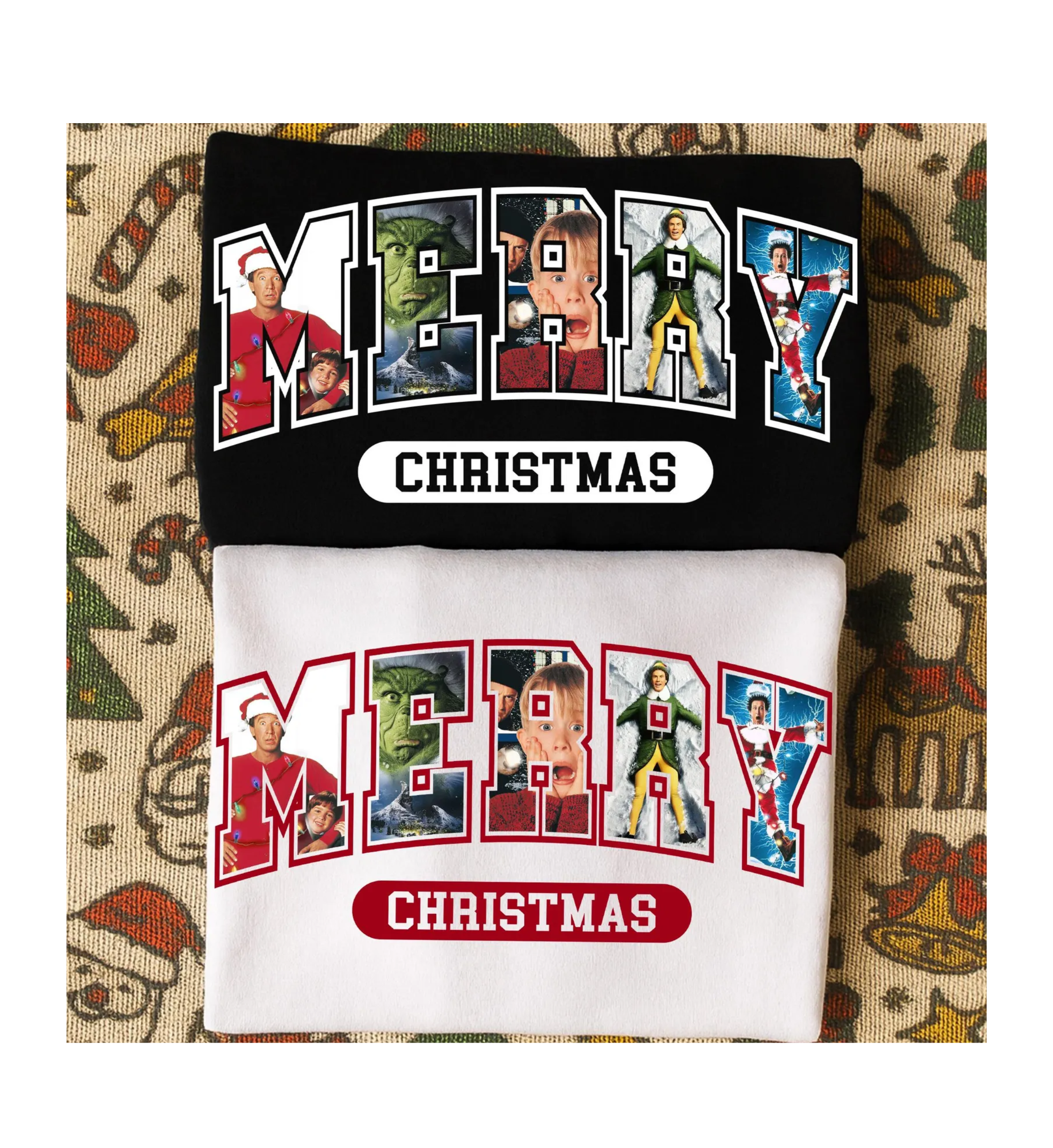 Merry Christmas Gildan Adults and Youth Sizes