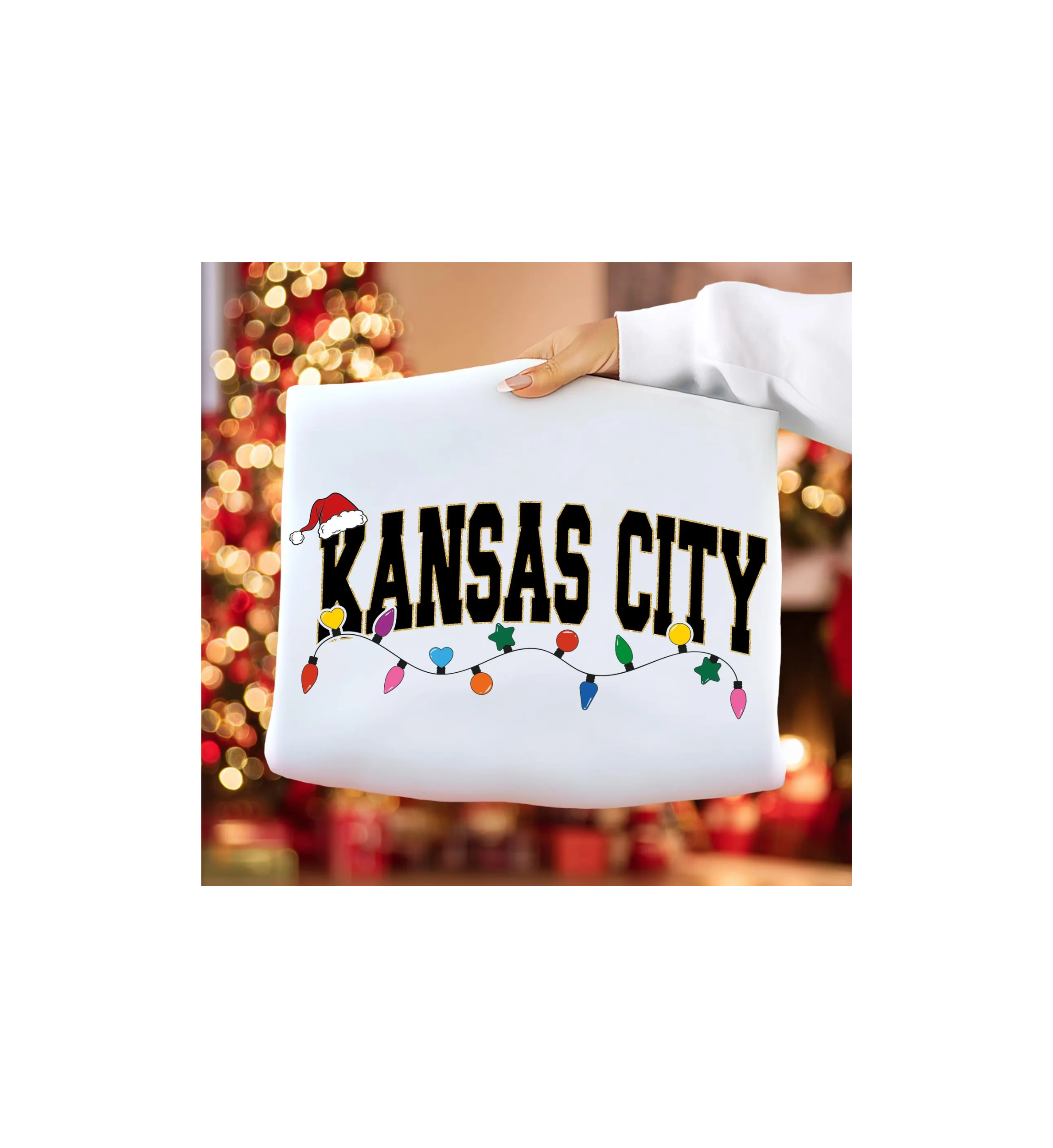 Kansas City Christmas Lights Gildan