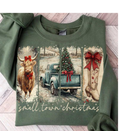 Small Town Christmas Crewneck Sweatshirt