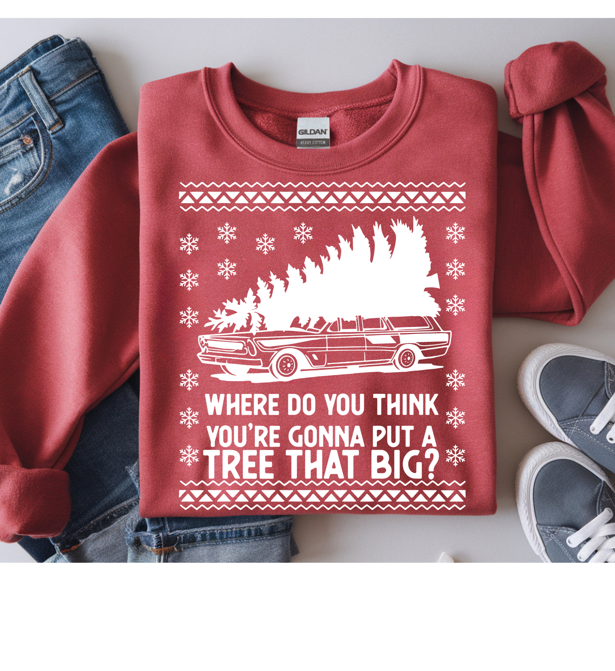 Where You gonna put that tree Gildan