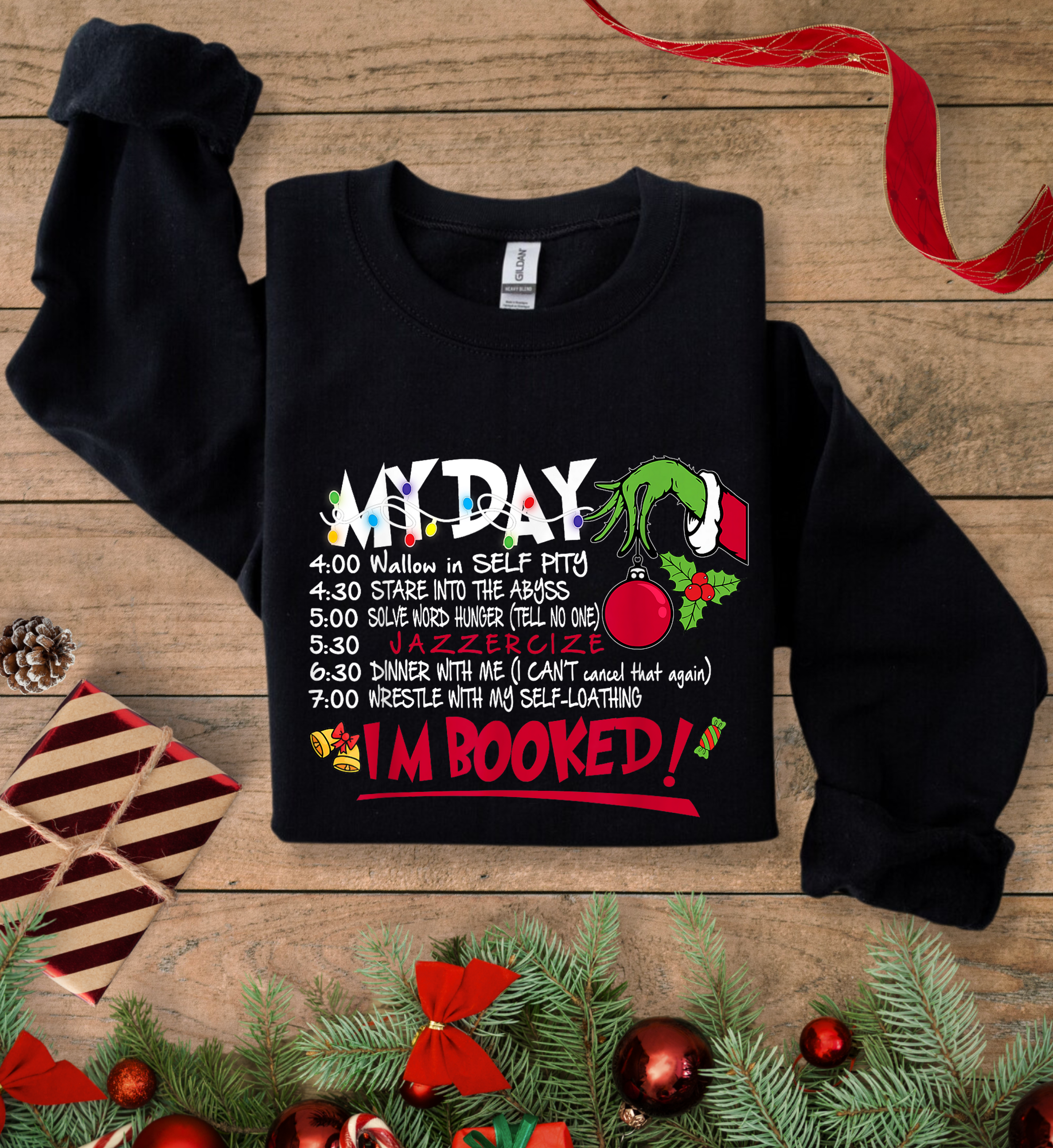 I'm booked Gildan Crewneck Adult and Youth