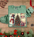 Retro Snowman Christmas Sweatshirt