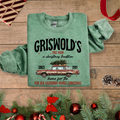 Christmas tree sweatshirt Heather Green