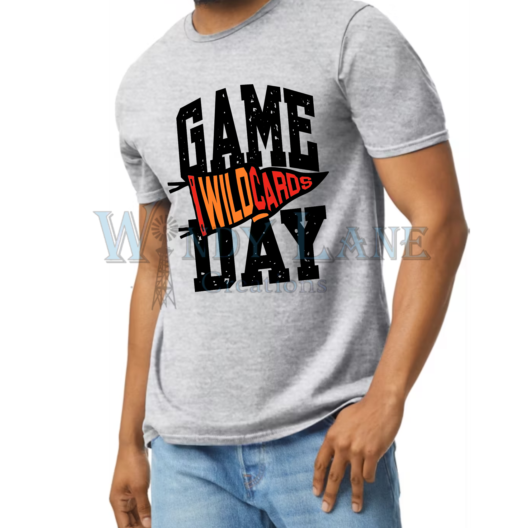Game Day Wildcards t-shirt/ crewneck