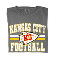 Kansas City Football Distressed stars color comfort T-shirt