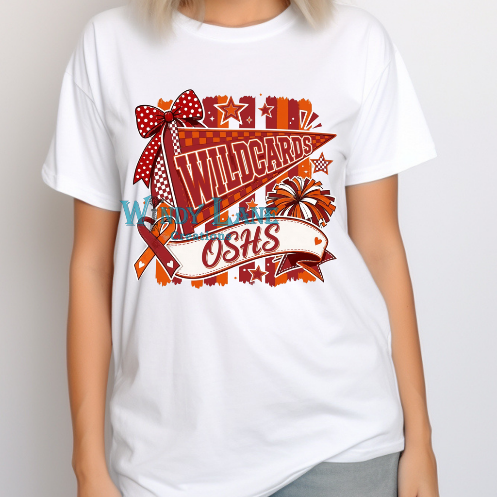 Wildcards Flag OSHS Comfort Colors Youth and Adult
