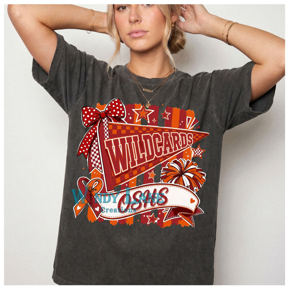 Wildcards Flag OSHS Comfort Colors Youth and Adult