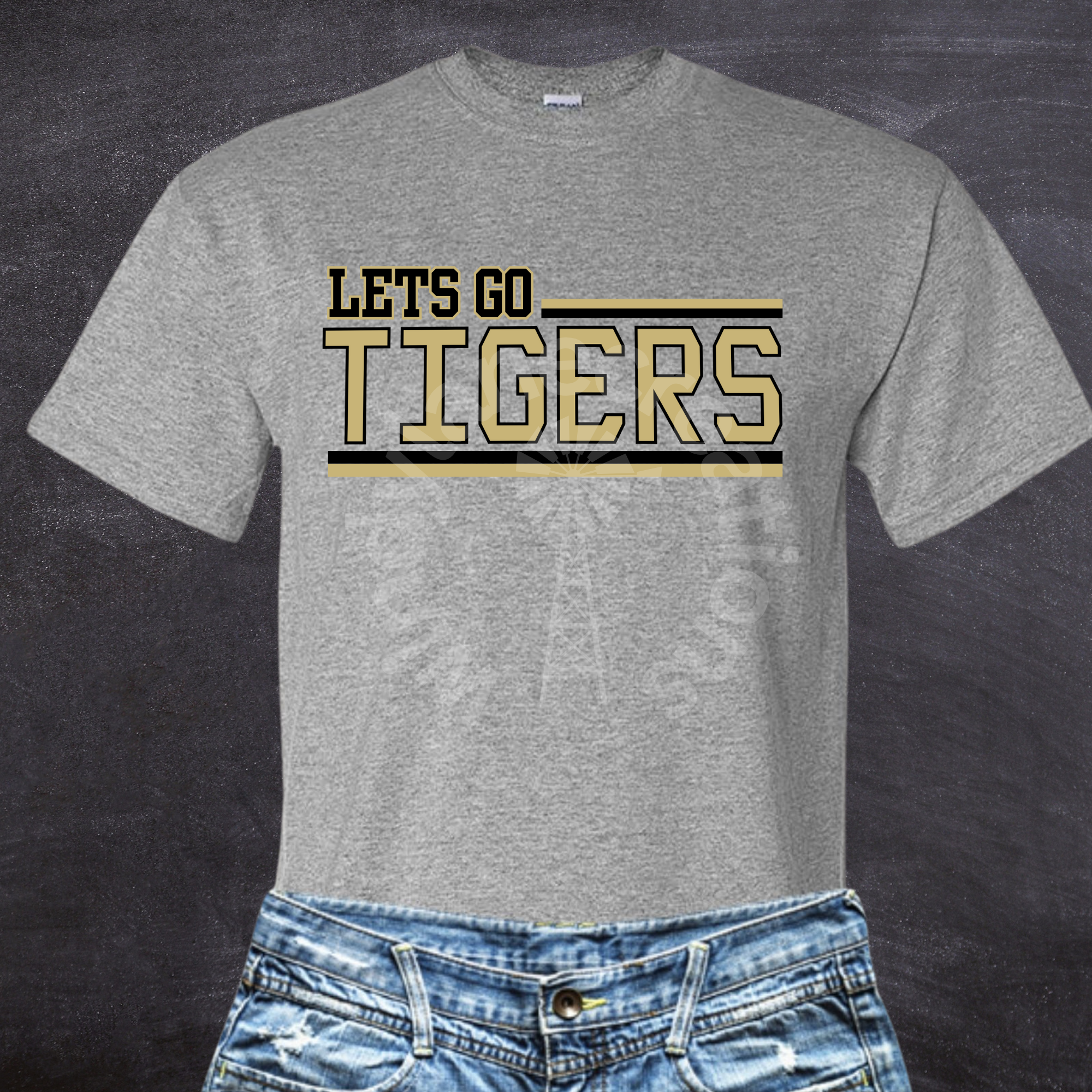 Lets go Tigers on Gray