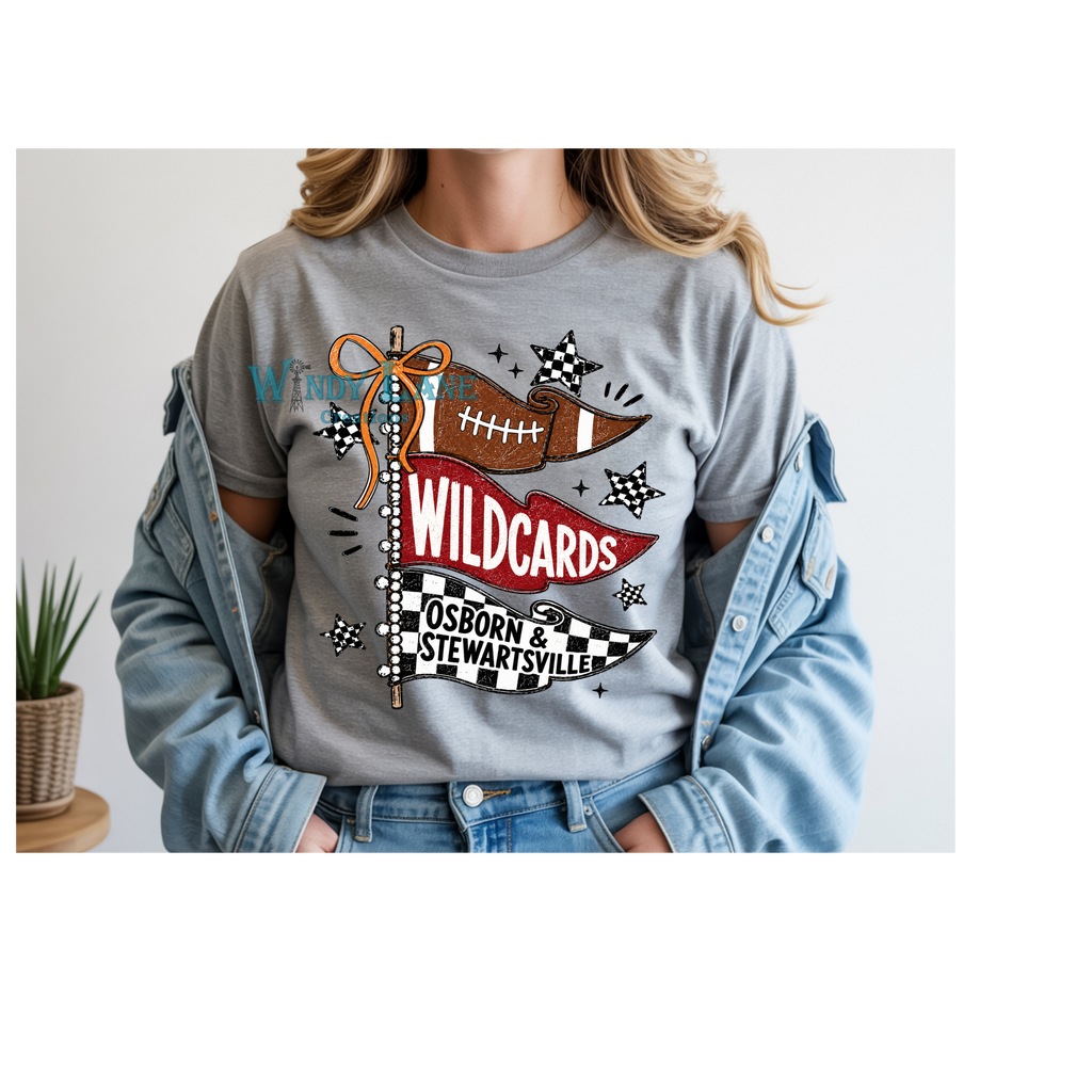 Wildcards football Pennant