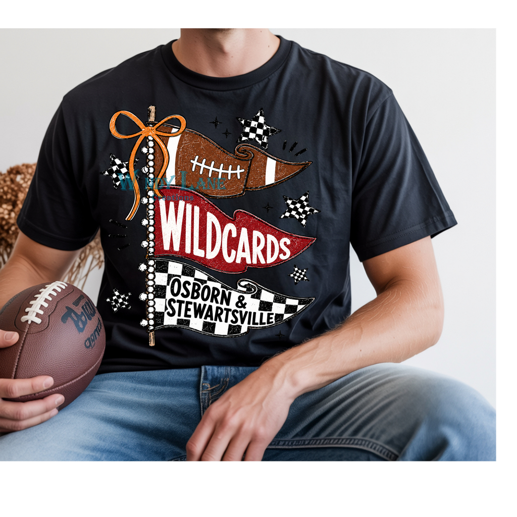 Wildcards football Pennant