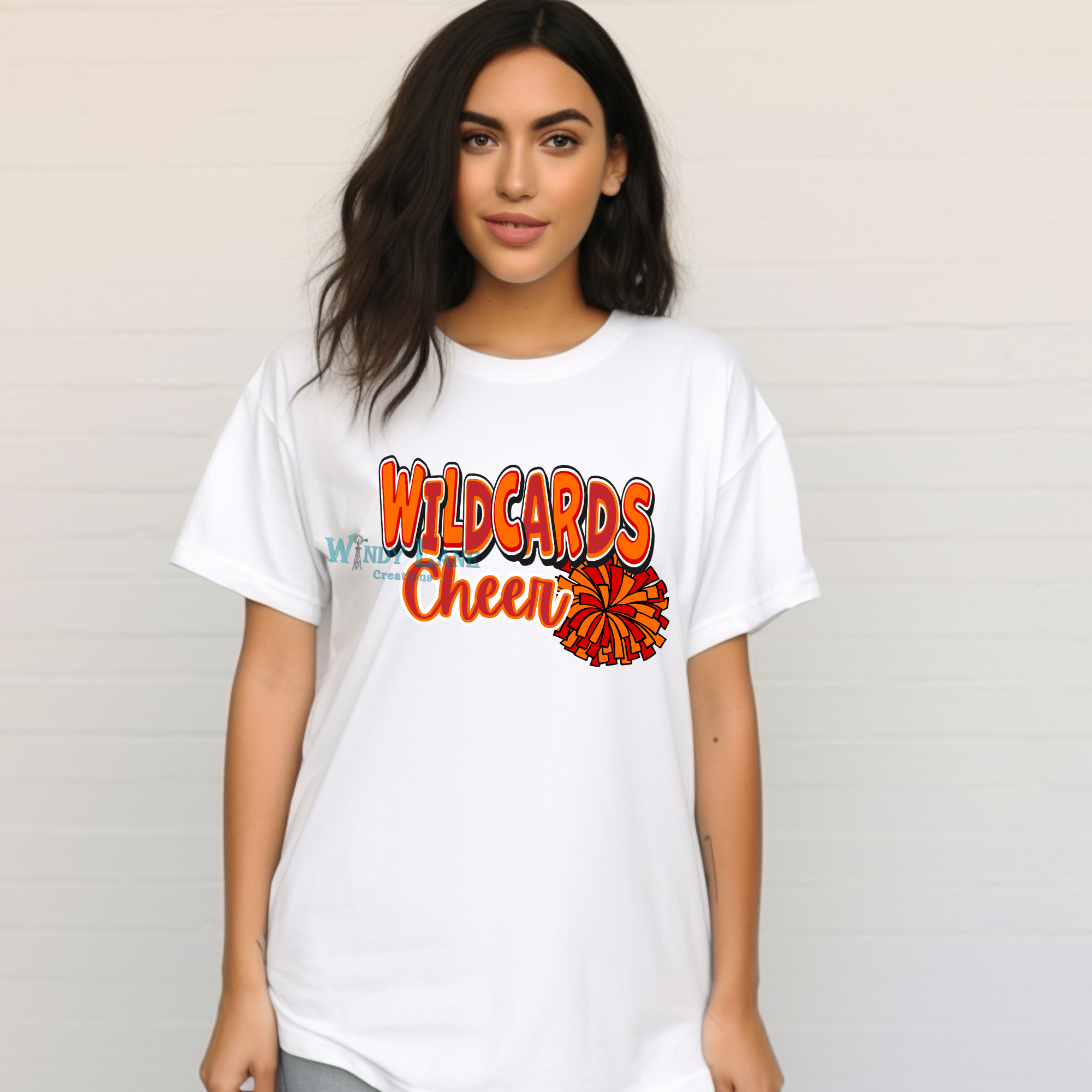 Wildcards Cheer Gildan T-shirt/ crewneck