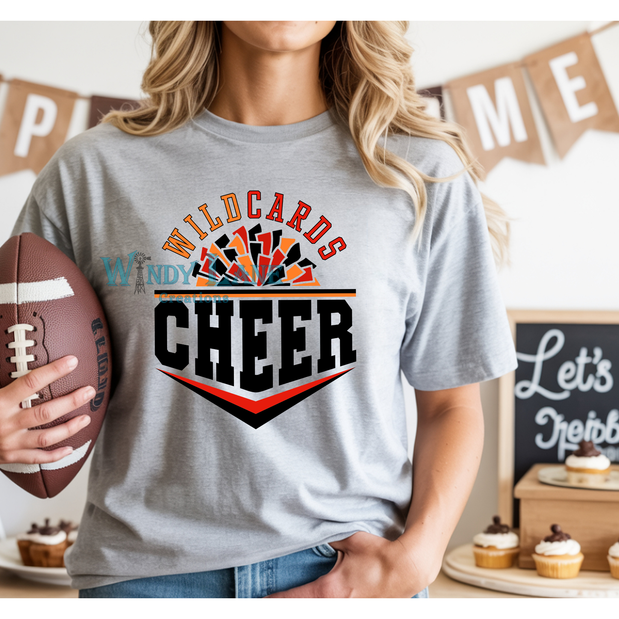 Wildcard Cheer Gildan T-shirt/ crewneck