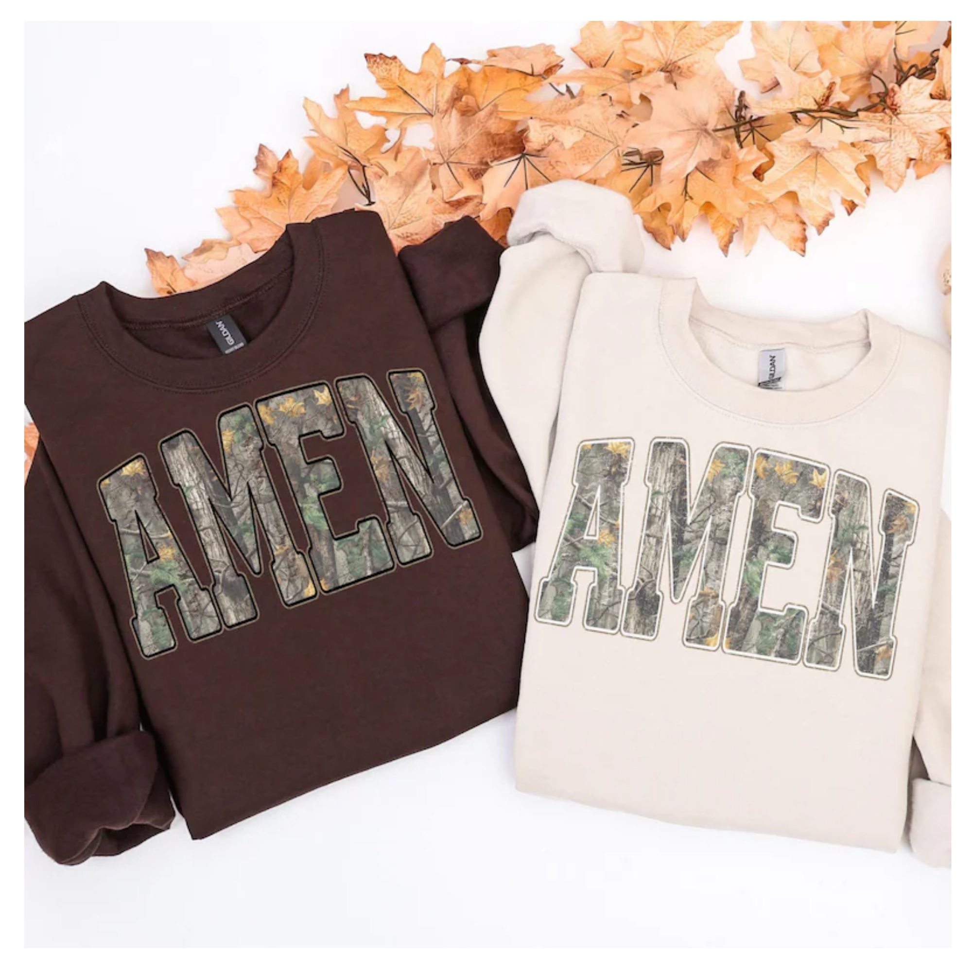 AMEN CAMO Crewneck Sweatshirt