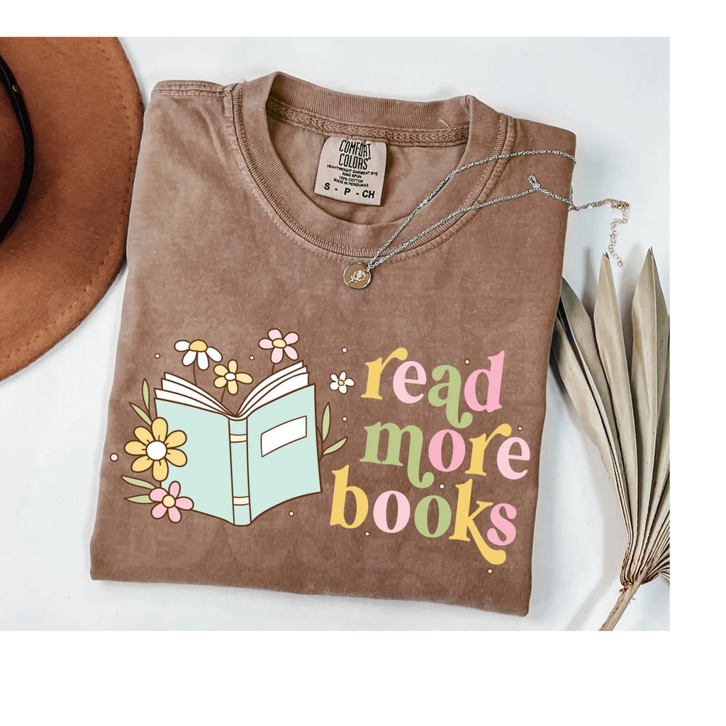 Read more books comfort color T-shirts