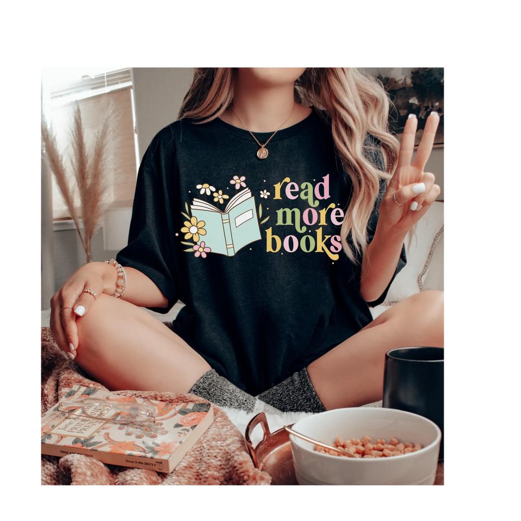 Read more books comfort color T-shirts